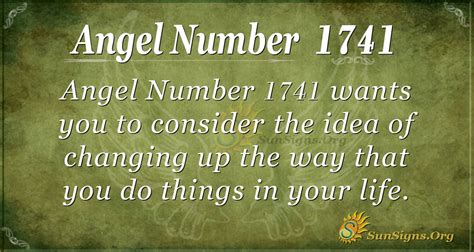 1741 angel number|ANGEL NUMBER 1741 (Symbolism & Meaning) – .